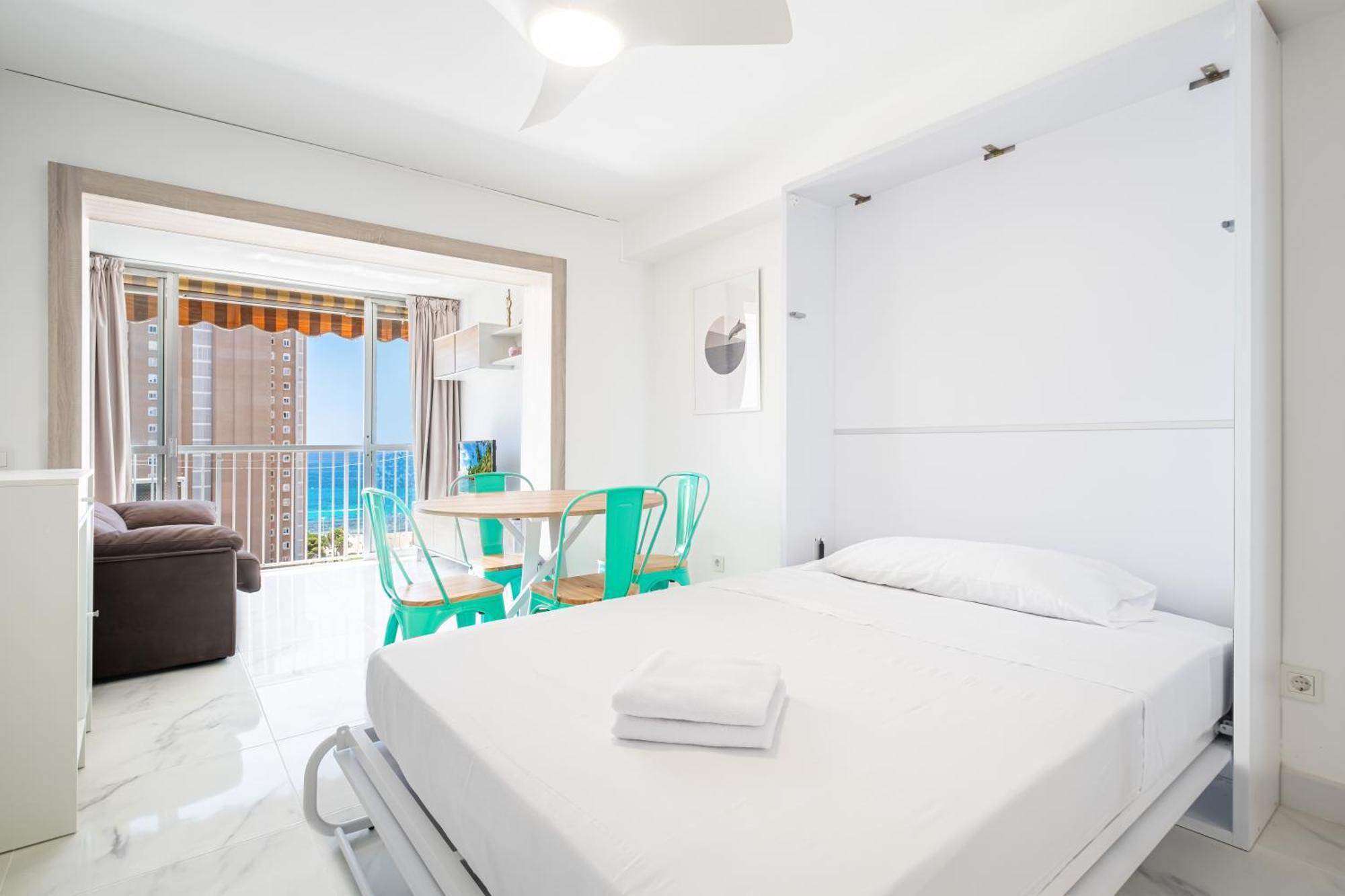 Albatros 12-8 Sea Views Levante Beach Benidorm Exterior foto