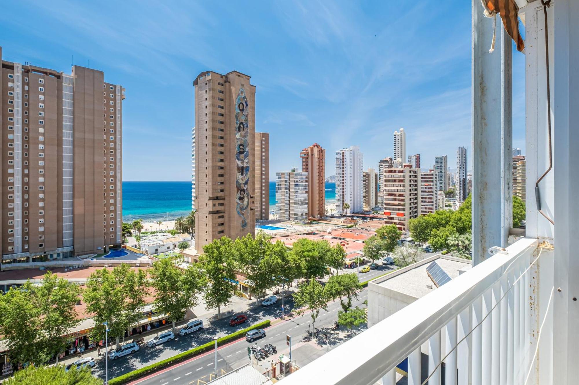 Albatros 12-8 Sea Views Levante Beach Benidorm Exterior foto