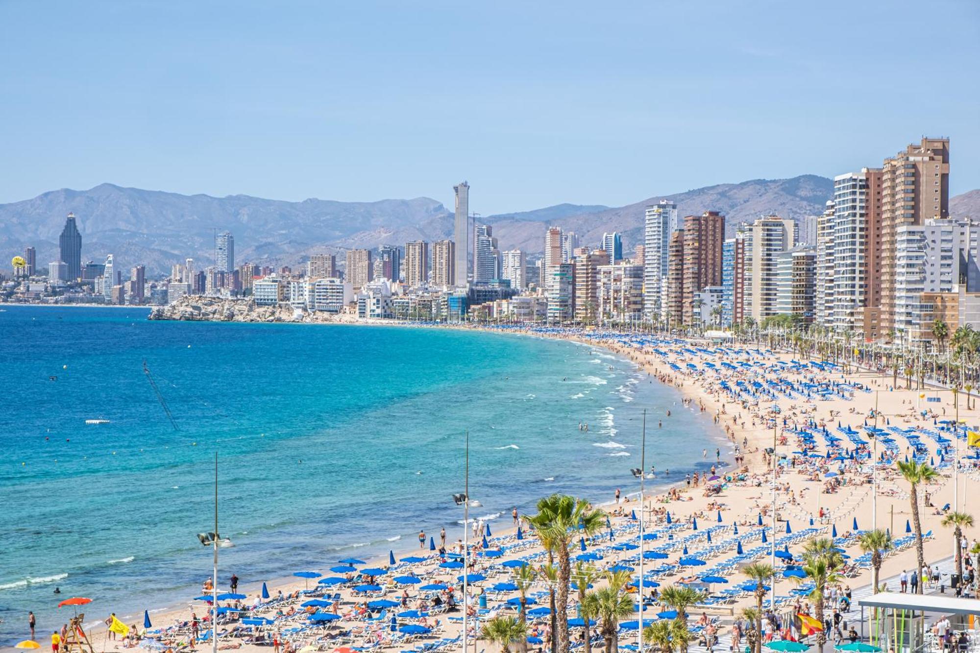 Albatros 12-8 Sea Views Levante Beach Benidorm Exterior foto